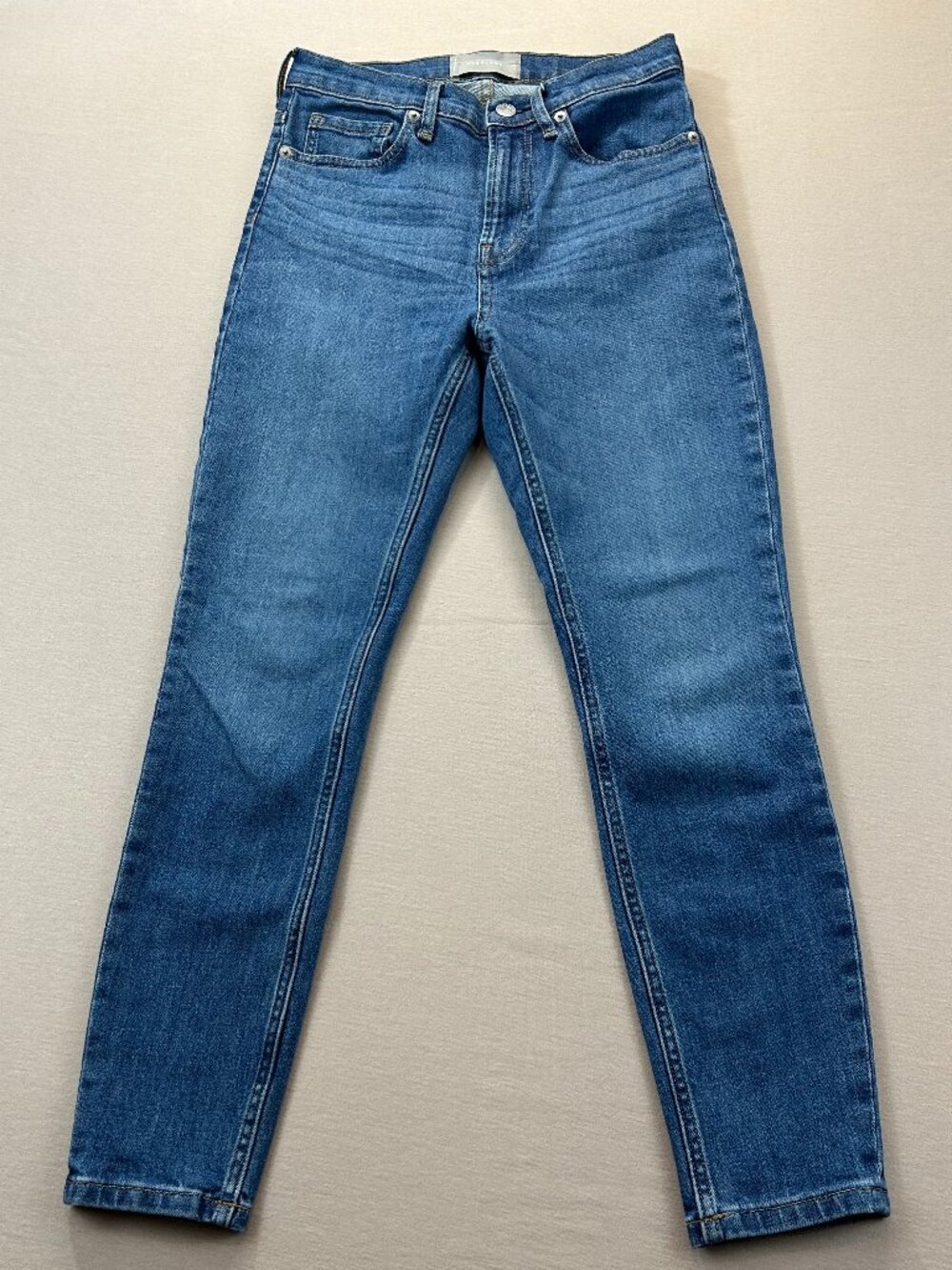 Everlane Jeans Womens Size 26 Blue Denim Ankle Skinny High Rise Stretch